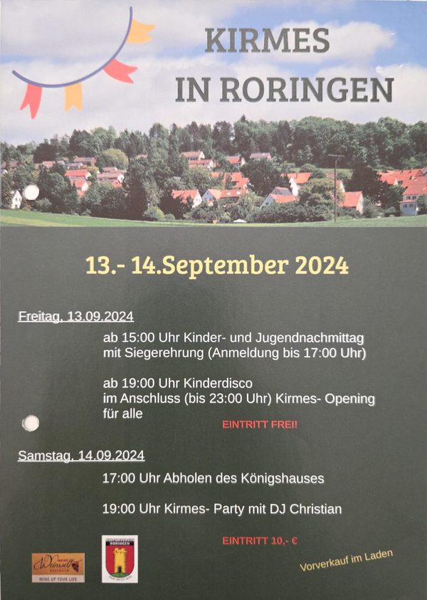 Kirmes Roringen 2024, DJ Christian